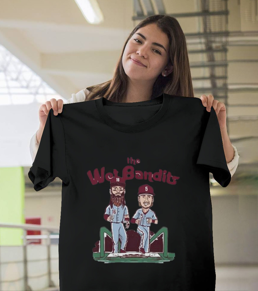 Brandon Marsh Bryson Stott The Wet Bandits Philadelphia Phillies MLB T-Shirt