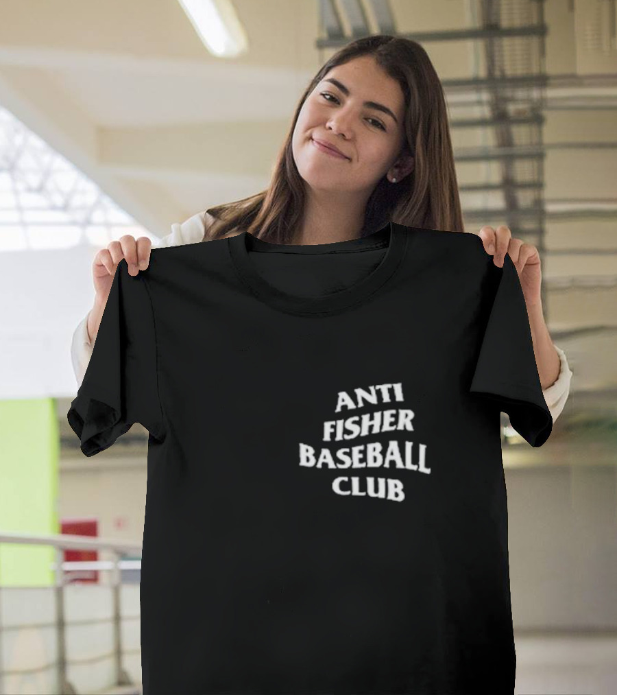 Anti Fisher Baseball Club Aesthetic Trend T-Shirt