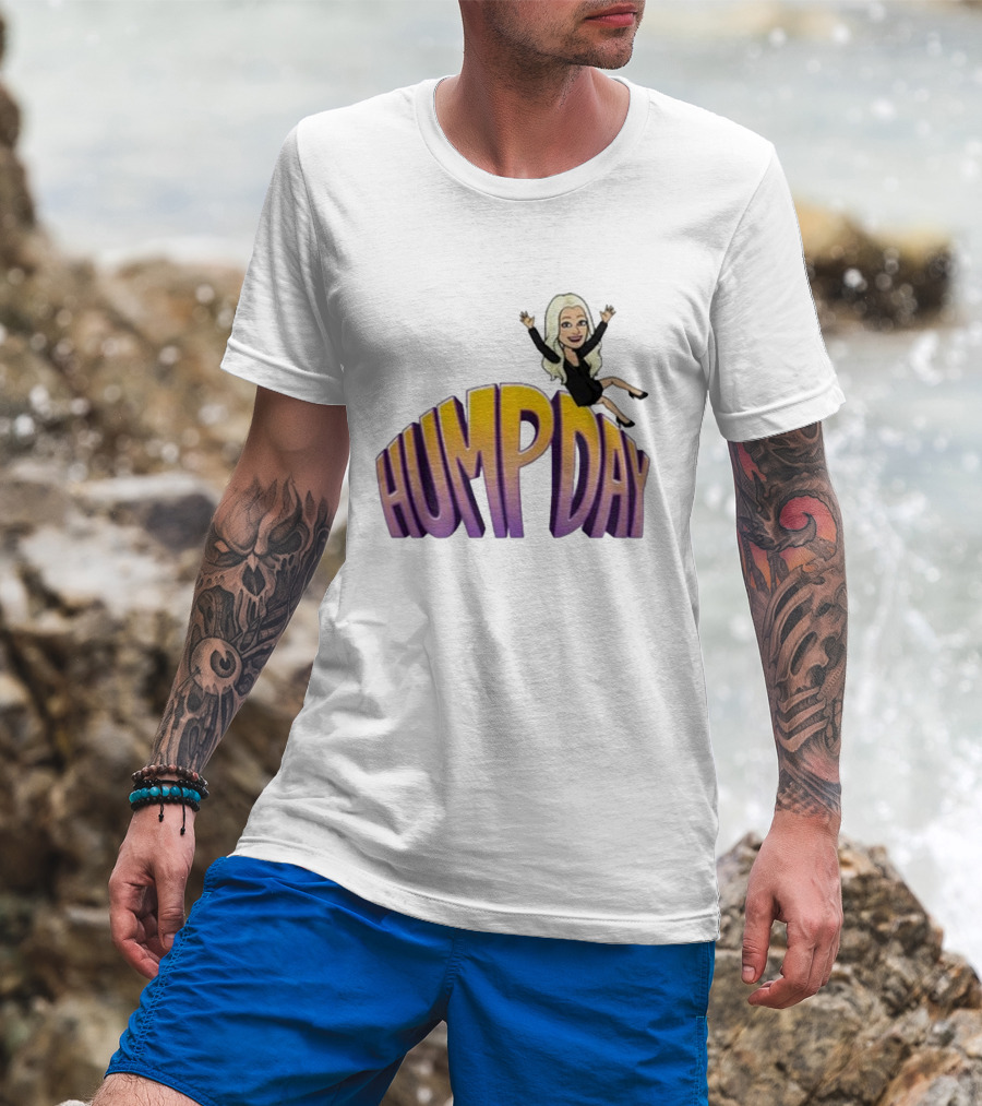 Debbie Quasimodo Hump Day Cartoon Character Text T-Shirt