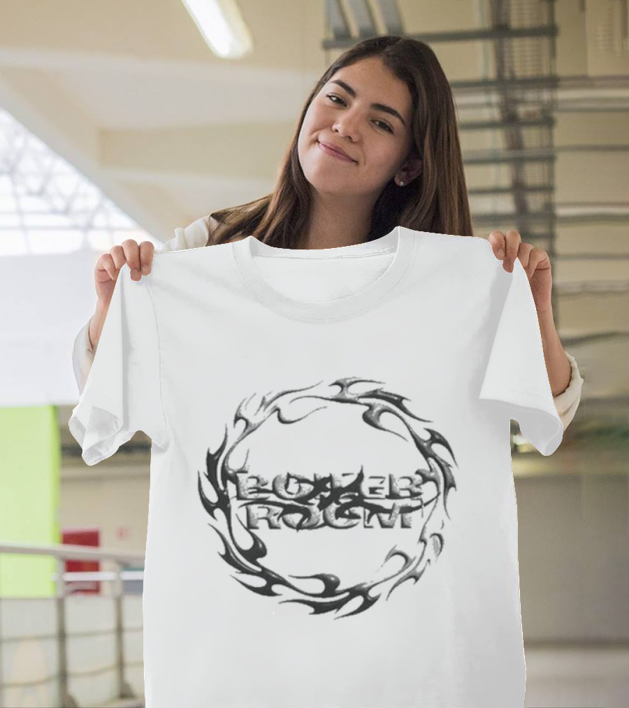 Boiler Room Tribal Flame Circle T-Shirt