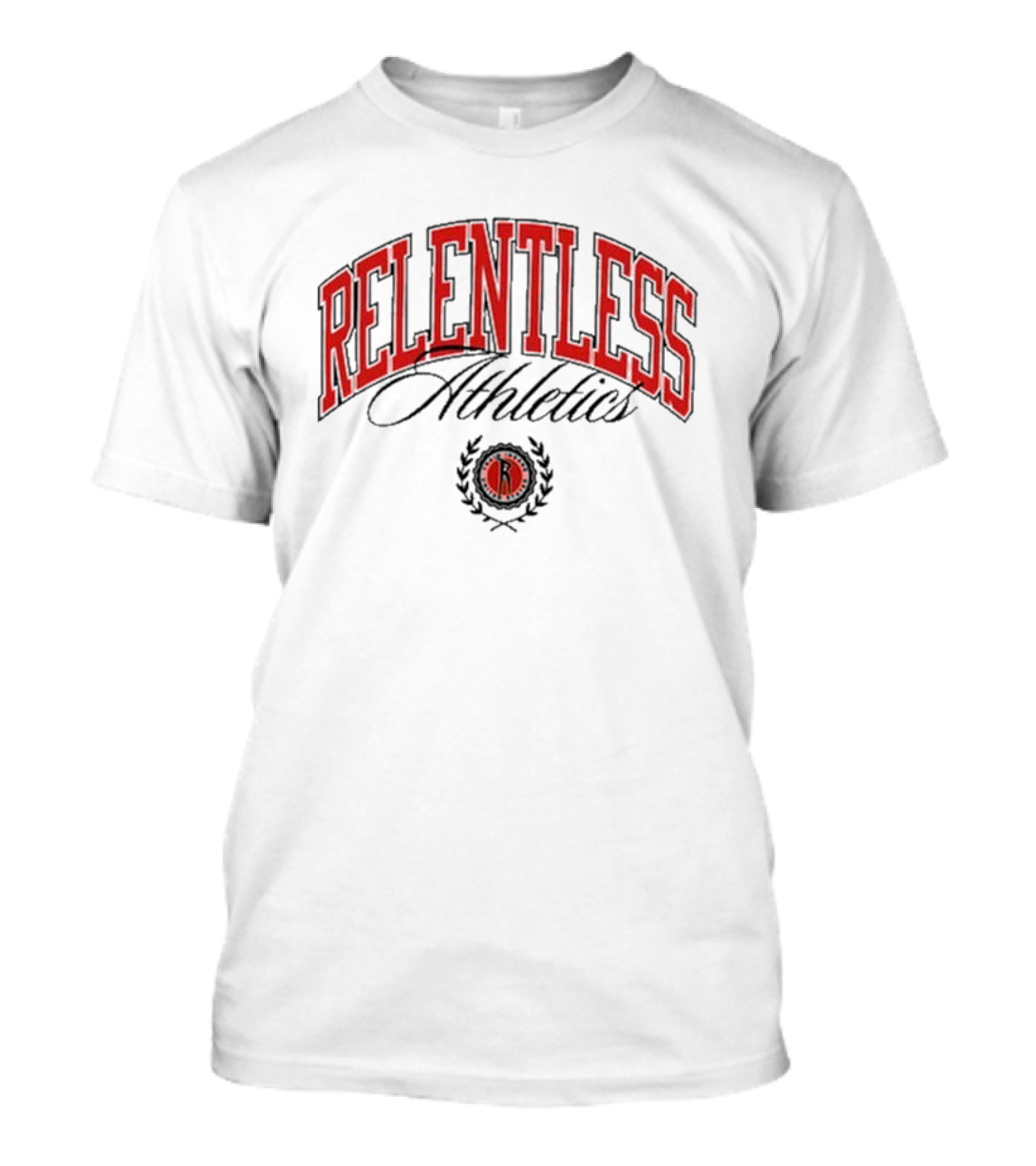 Relentless Athletics Jesse James West Logo Badge T-Shirt