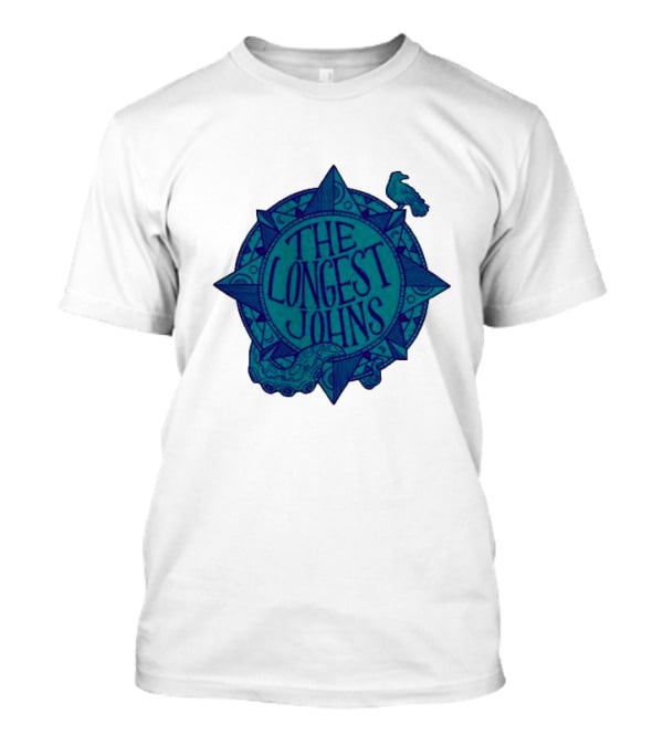 The Longest Johns Octopus Compass Jade T-Shirt