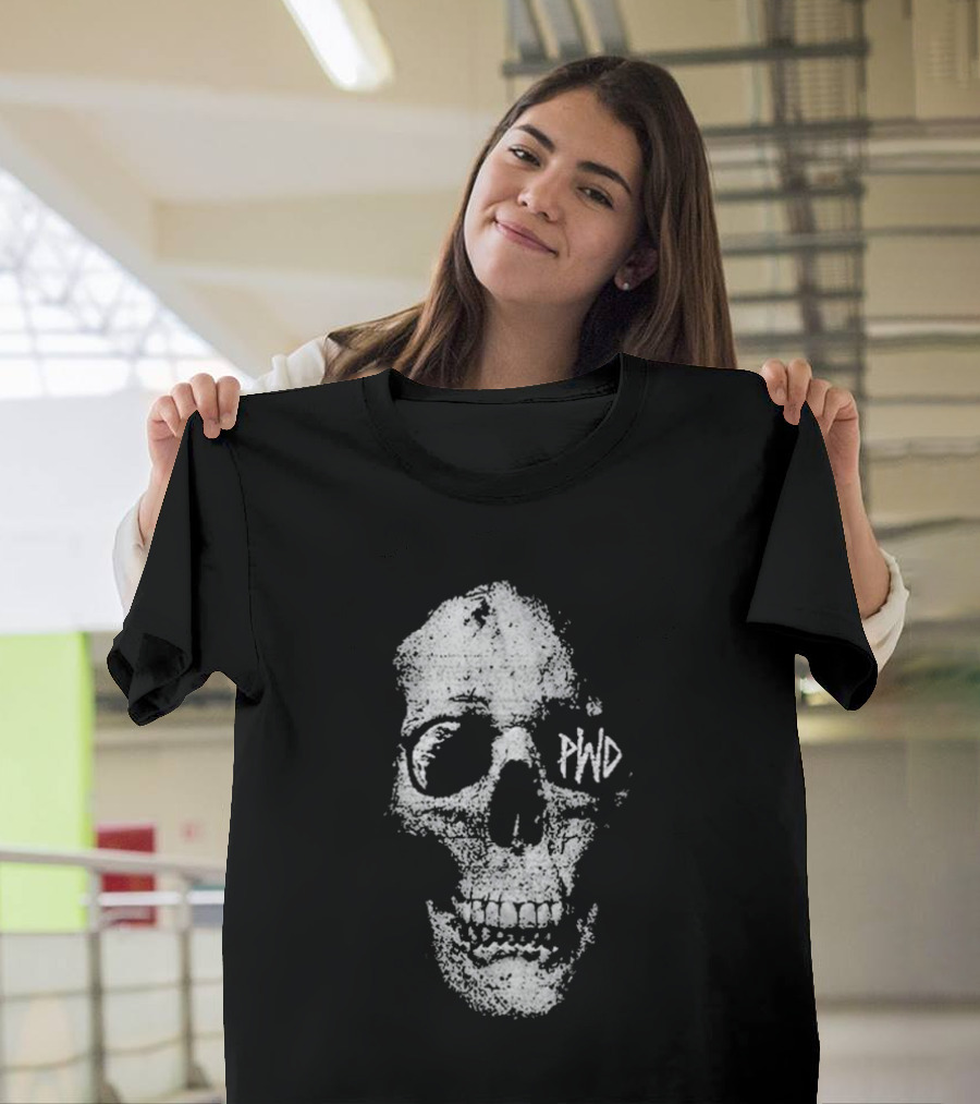 Parkway Drive Atlas Dark Days 2024 Skull PWD T-Shirt