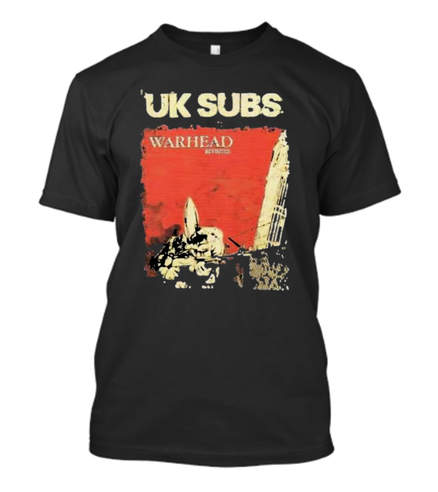 UK Subs Warhead Revisited Rocket T-Shirt
