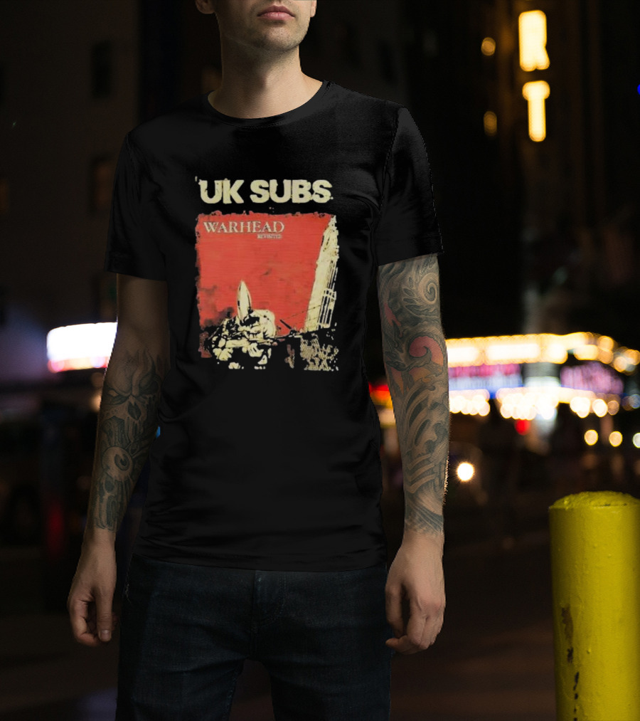 UK Subs Warhead Revisited Rocket T-Shirt
