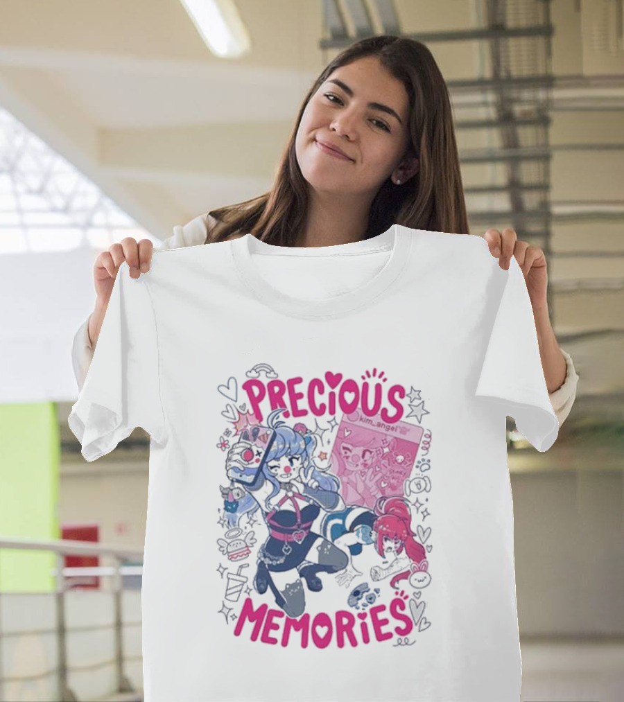 Precious Memories kim_angel Anime Gaming Aesthetic T-Shirt