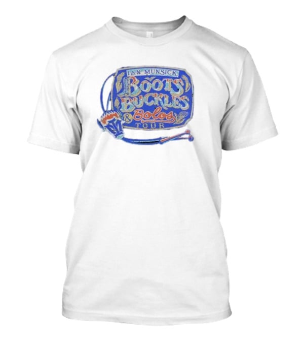 Ian Munsick Boots Buckles Bolos Tour T-Shirt