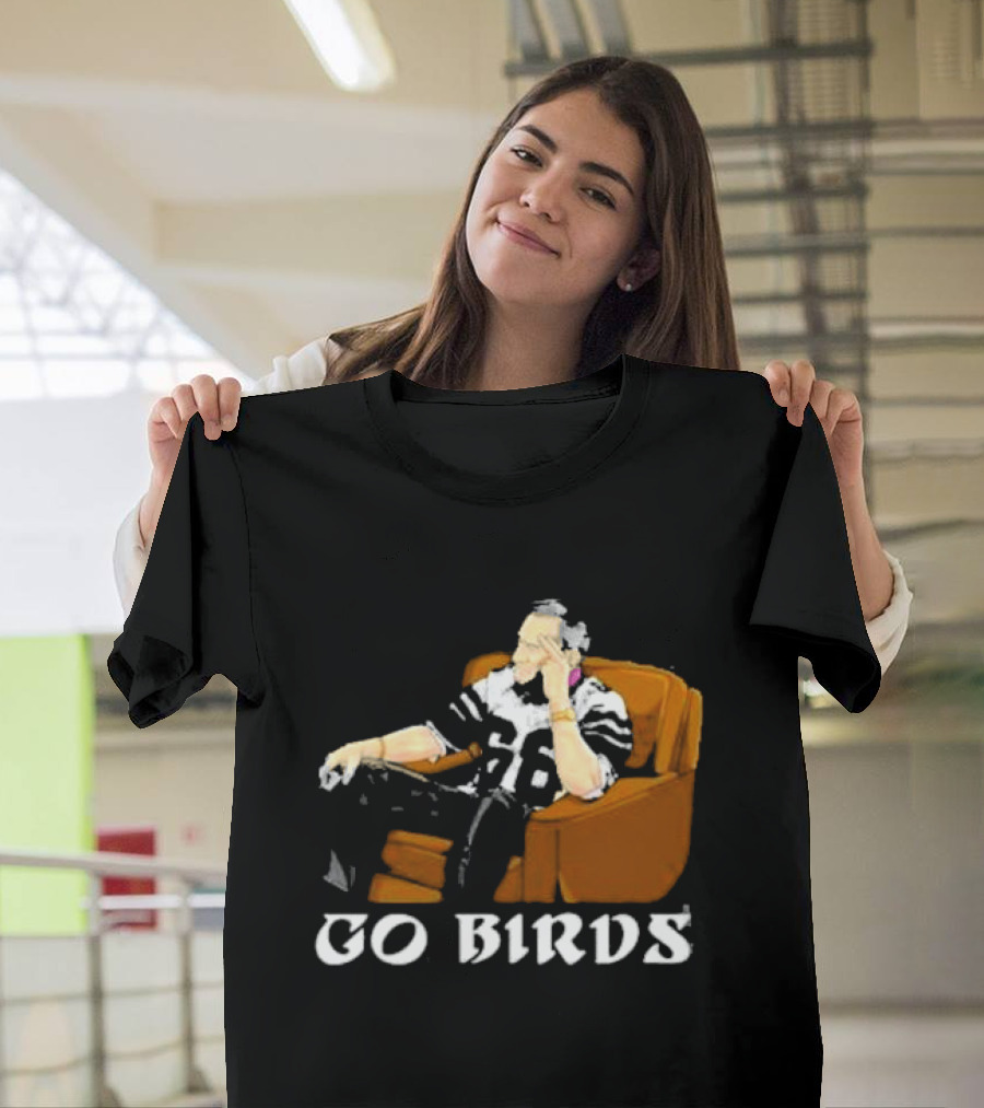 Andy Reid Go Birds 66 Jersey Chair T-Shirt