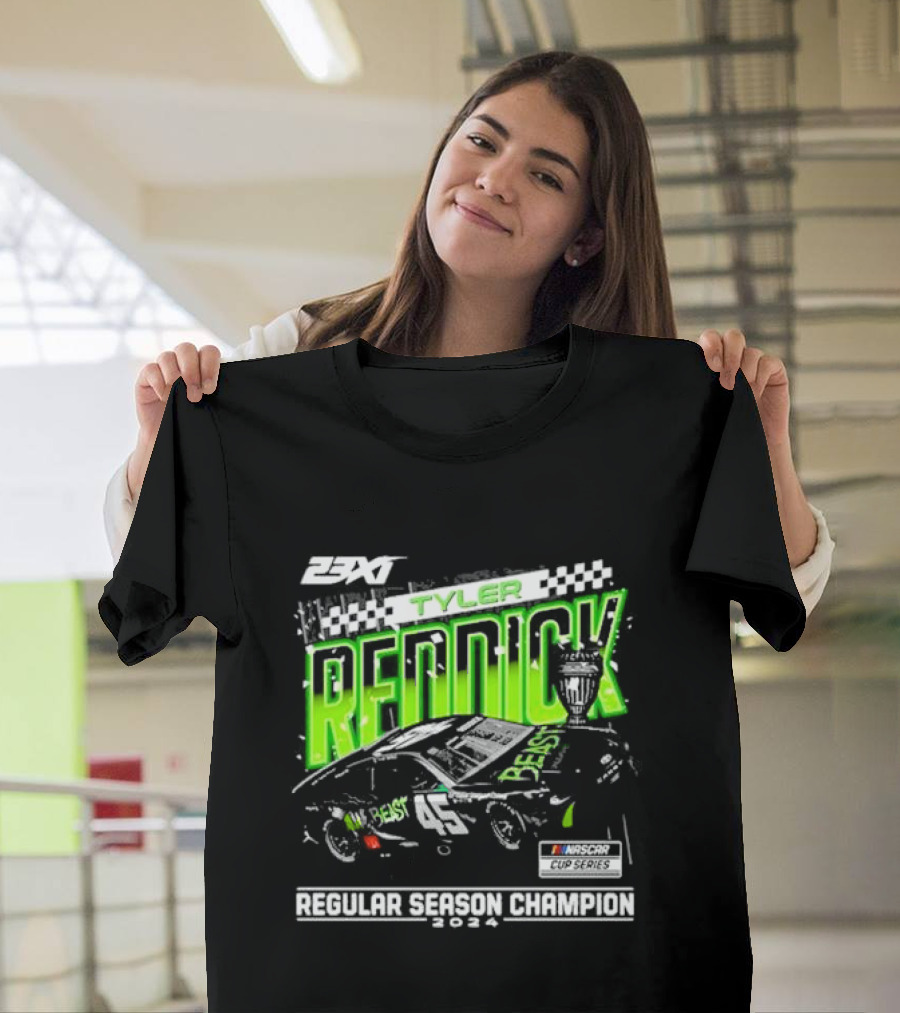 Tyler Reddick 23XI Regular Season Champion 2024 NASCAR Cup Series T-Shirt