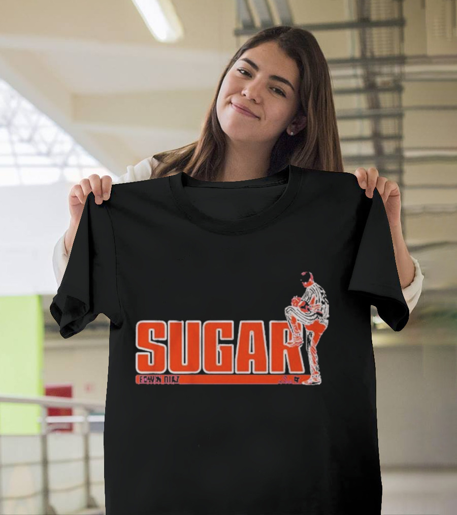 Edwin Diaz Sugar Baseball Pitcher T-Shirt