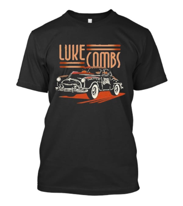 Luke Combs Bootleggers Car Music Vintage Style Classic Automobile T-Shirt