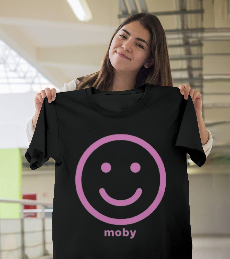 Moby Pink Smile Icon Feeling So Real T-Shirt