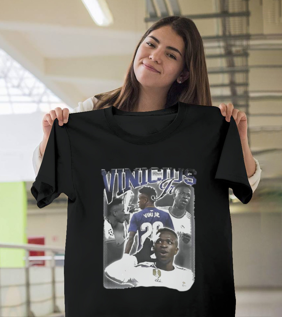 Vini Jr Football Tribute Neymar Jr Support T-Shirt