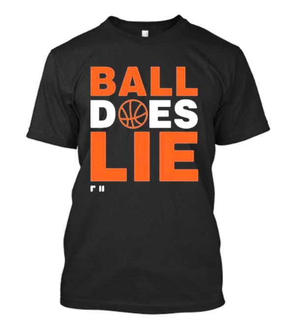 Ball Does Lie Basketball Refmasters T-Shirt