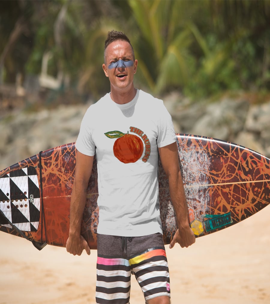 The Rubens Orange Artwork Soda T-Shirt