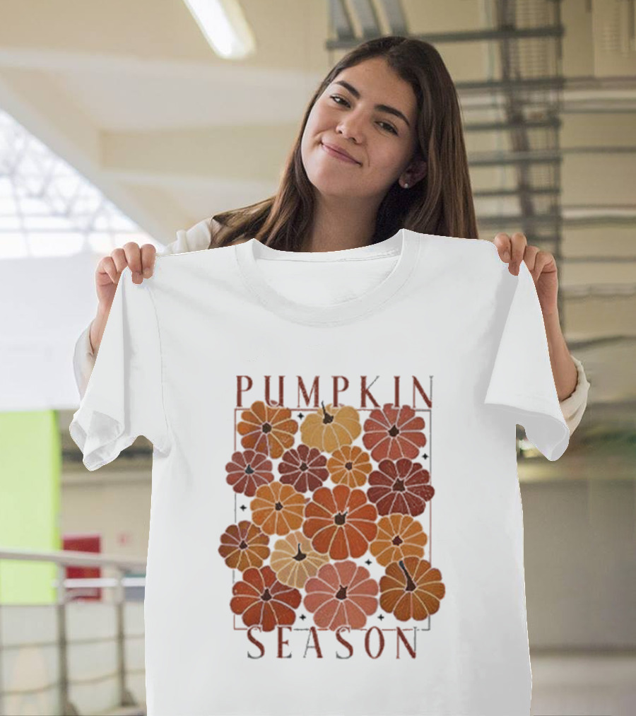 Pumpkin Season Autumn Harvest Bounty T-Shirt