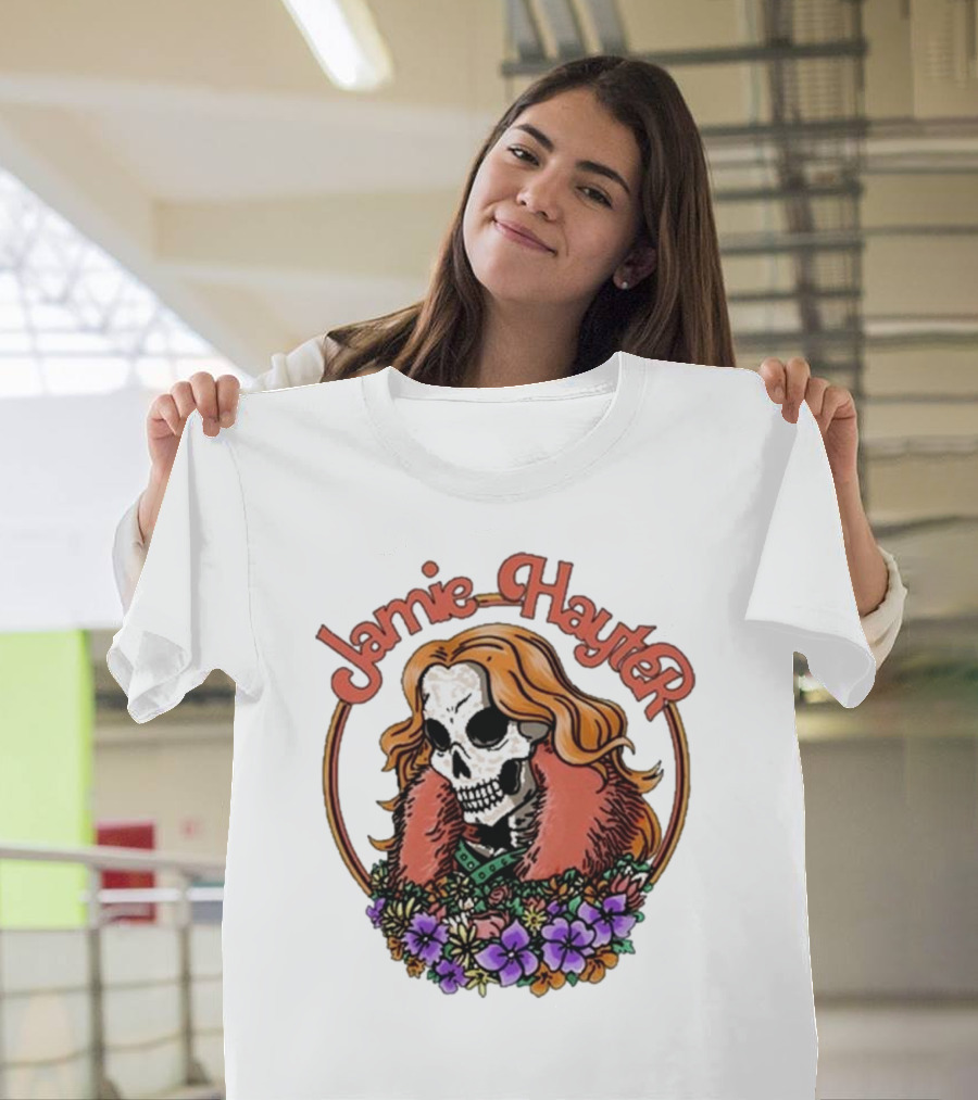 Jamie Hayter Skull Floral T-Shirt