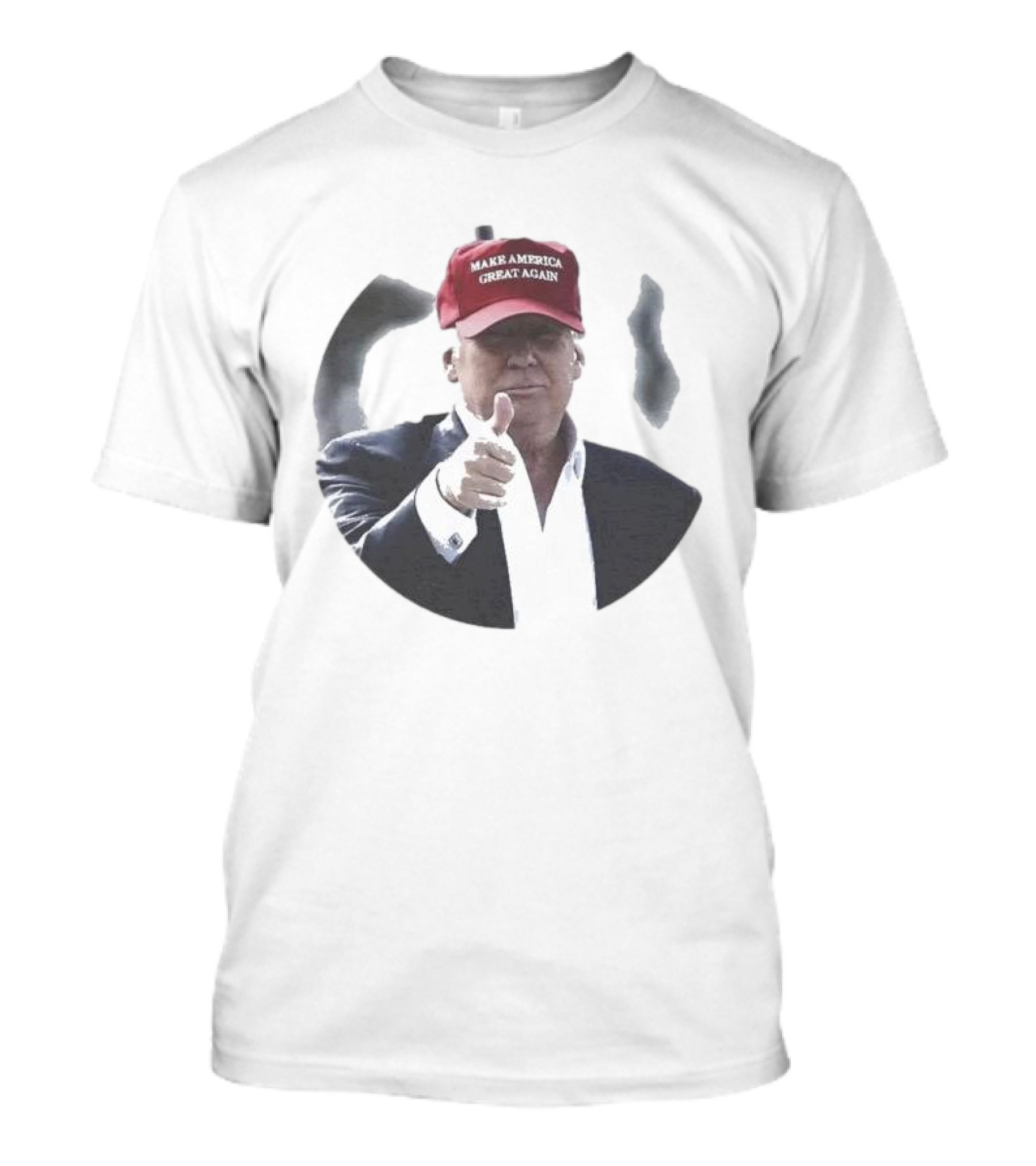 Trump Thumbs Up Make America Great Again Hat USA President T-Shirt