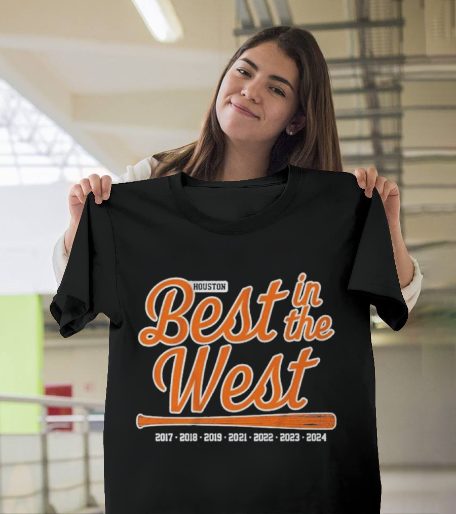 Houston Best In The West Baseball 2017-2024 T-Shirt