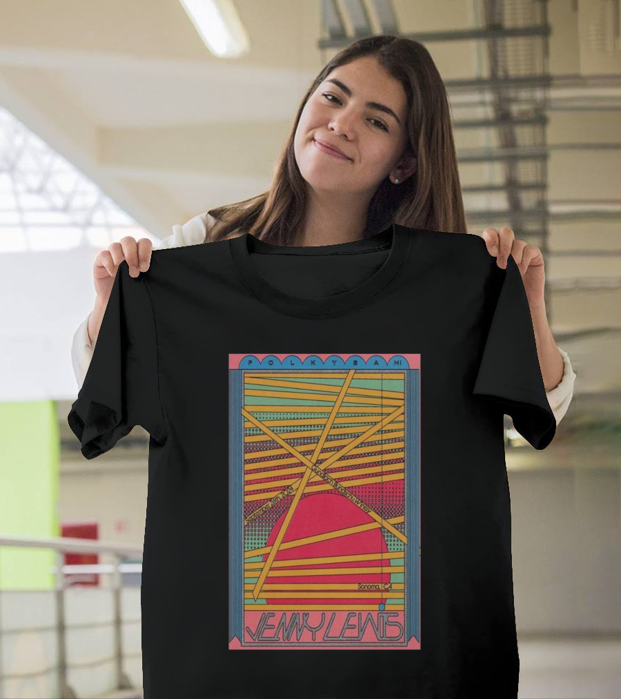 Folkyeah Jenny Lewis Sonoma CA September 26 2024 Gundlach Bundschu Winery Psychedelic Sunburst T-Shirt