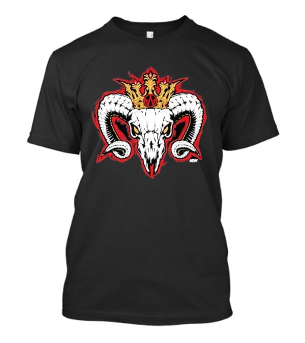 Will Ospreay Goated Crowned Ram Skull T-Shirt