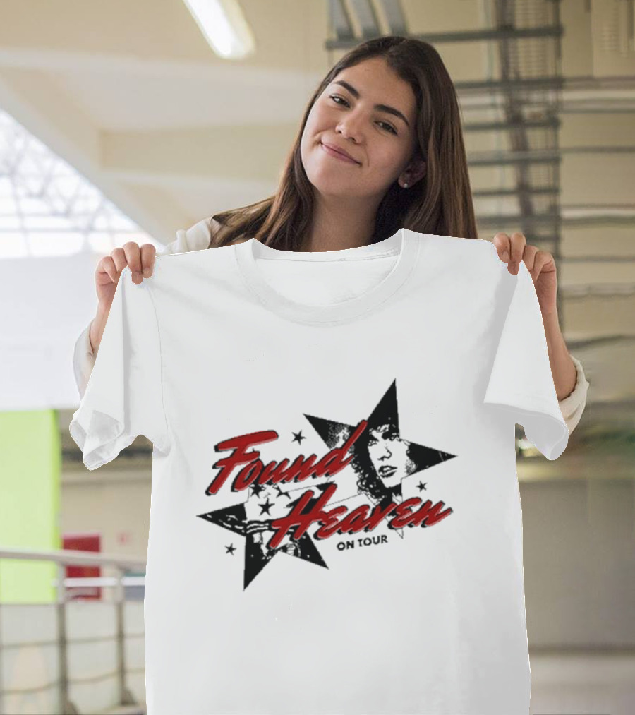 Found Heaven on Tour Stars and Faces T-Shirt