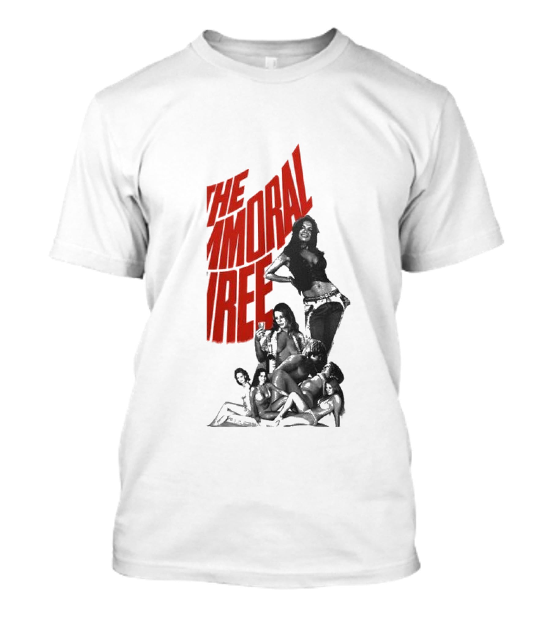 The Immoral Three Movie Art Pinup T-Shirt