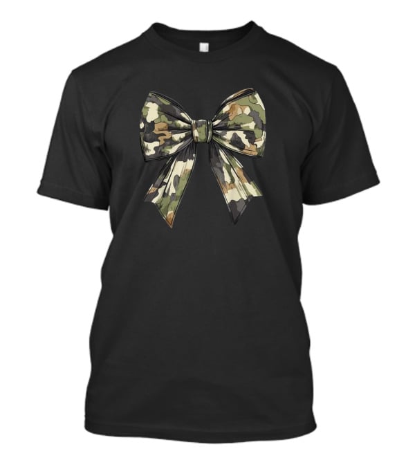 Camouflage Camo Coquette Bow Hunting Old T-Shirt