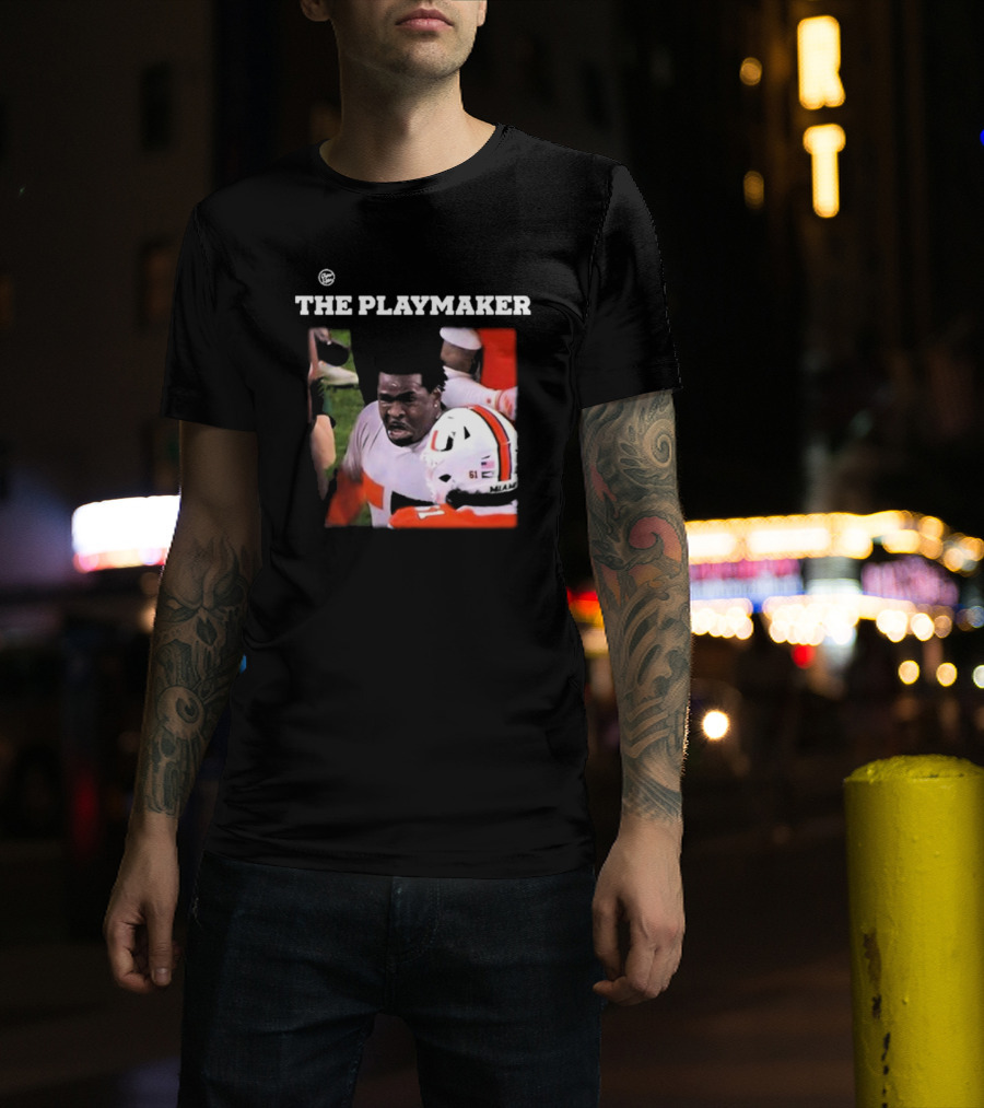The Playmaker Michael Irvin Miami Hurricanes T-Shirt