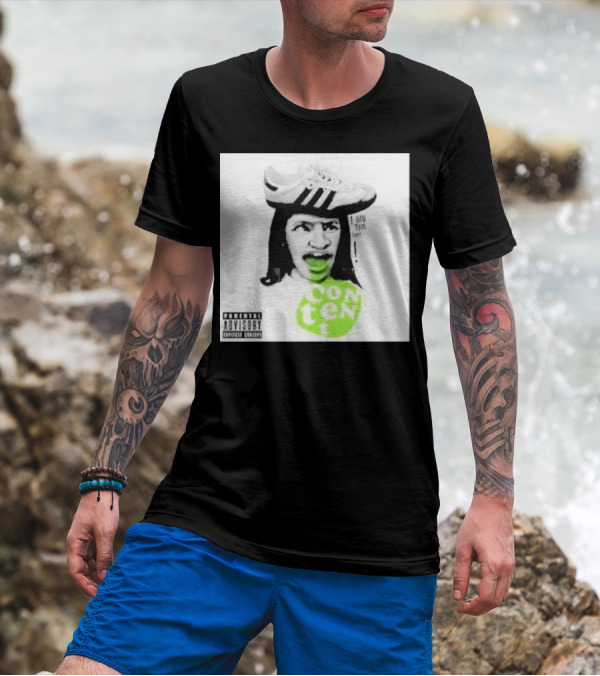 Parental Advisory Content Members Show Album I Did This Luke Shoe T-Shirt