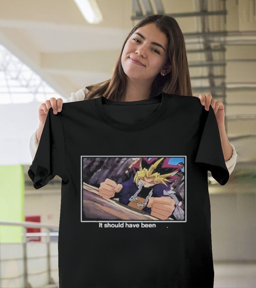 Yugioh It Should Have Been Me Yugi Muto Iconic Moment T-Shirt