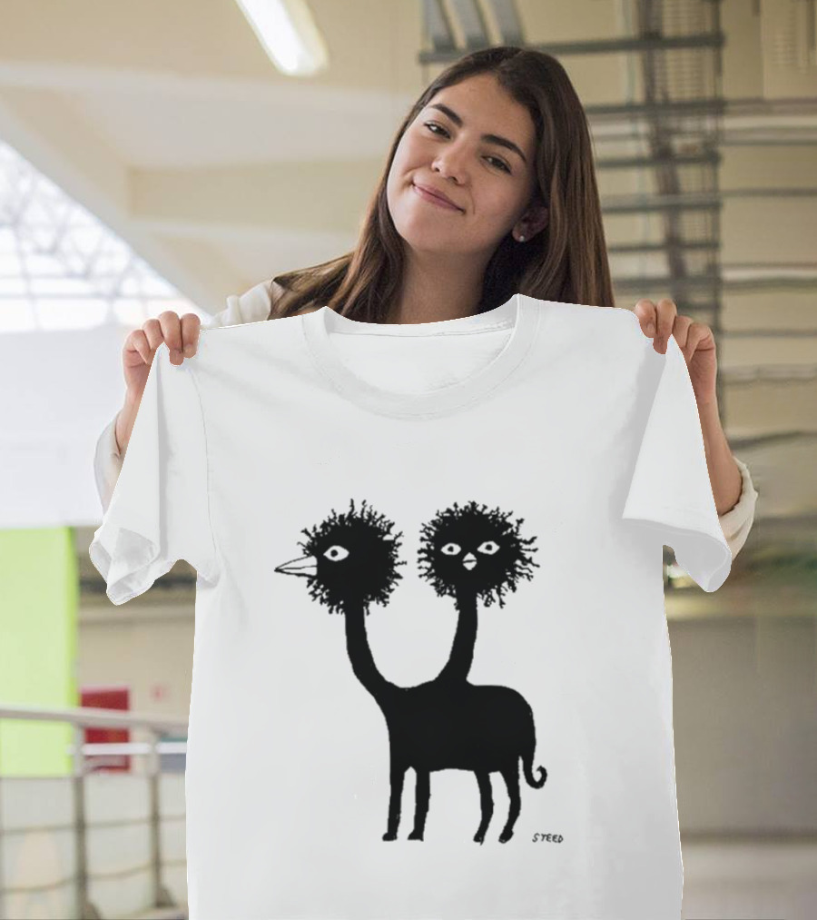 The New Yorker Ed Steed’s Two-Headed Fantasy Creature T-Shirt