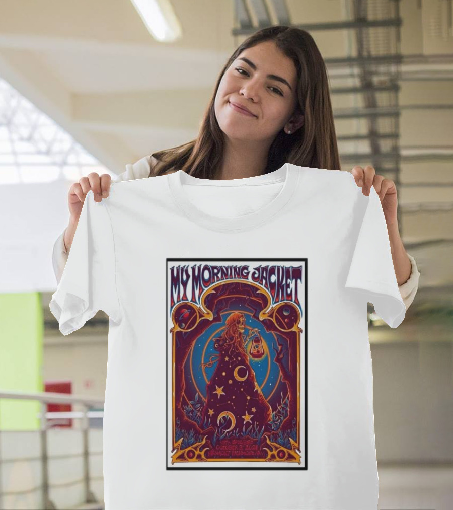 My Morning Jacket Maymont Richmond VA October 3 2024 Tour Moon and Stars T-Shirt
