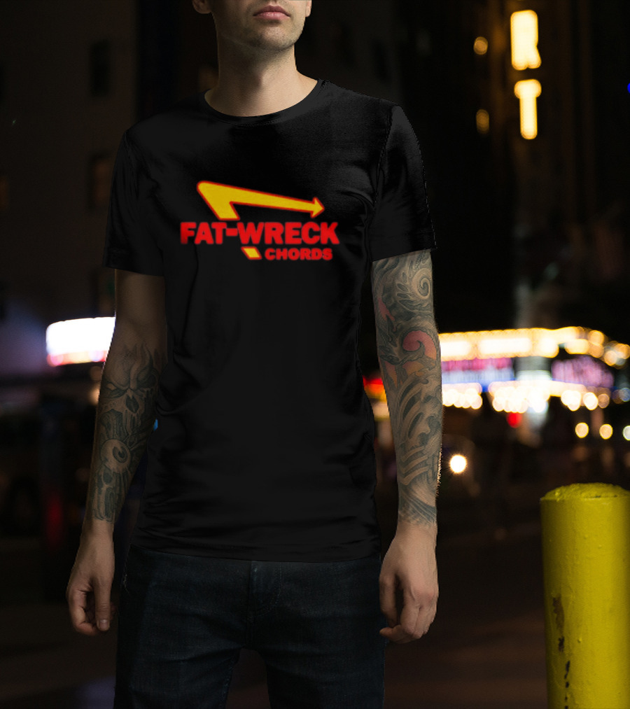 Fat Wreck Chords Logo San Pedro Punks T-Shirt