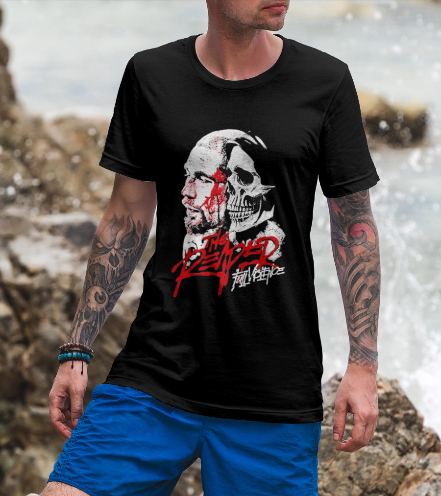 The Reaper Full Violence Robert Whittaker T-Shirt
