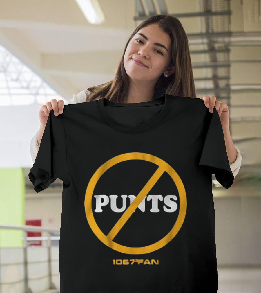 Washington Football 106.7 Fan No Punts T-Shirt