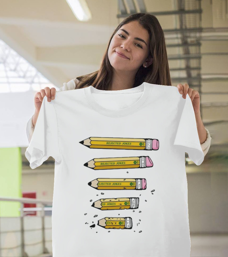 Rejected Jokes Pencil Series Ben Schwartz T-Shirt