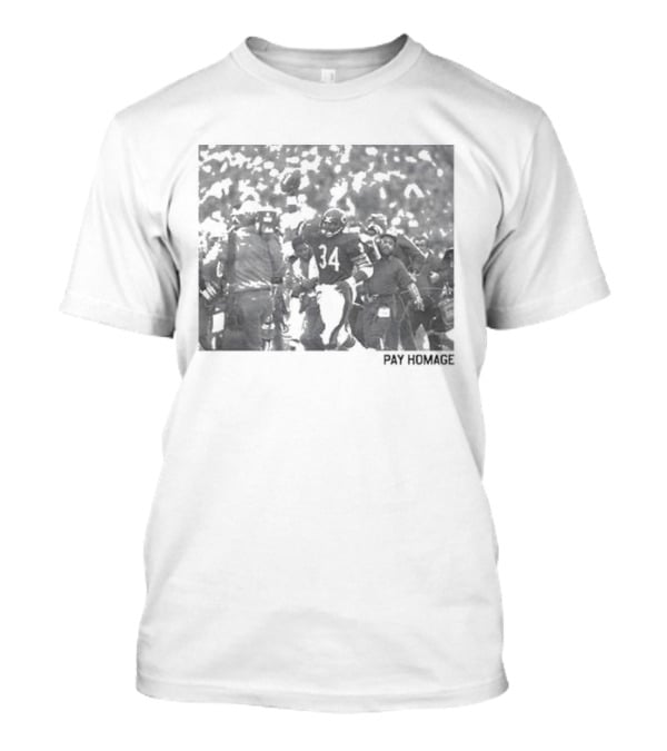 Walter Payton Pay Homage 34 Football Legend T-Shirt