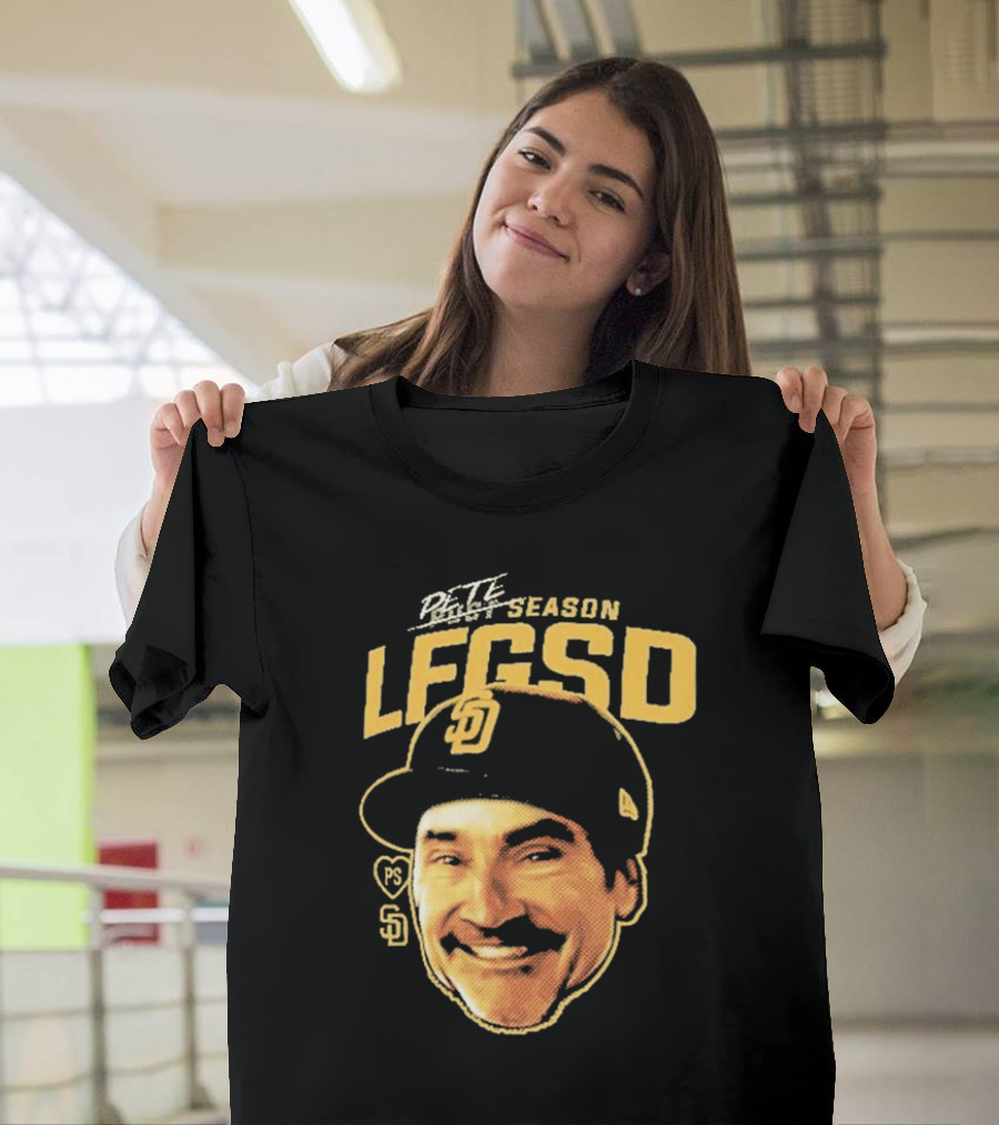 Pete Season Lfgsd San Diego Baseball Legends Cap T-Shirt