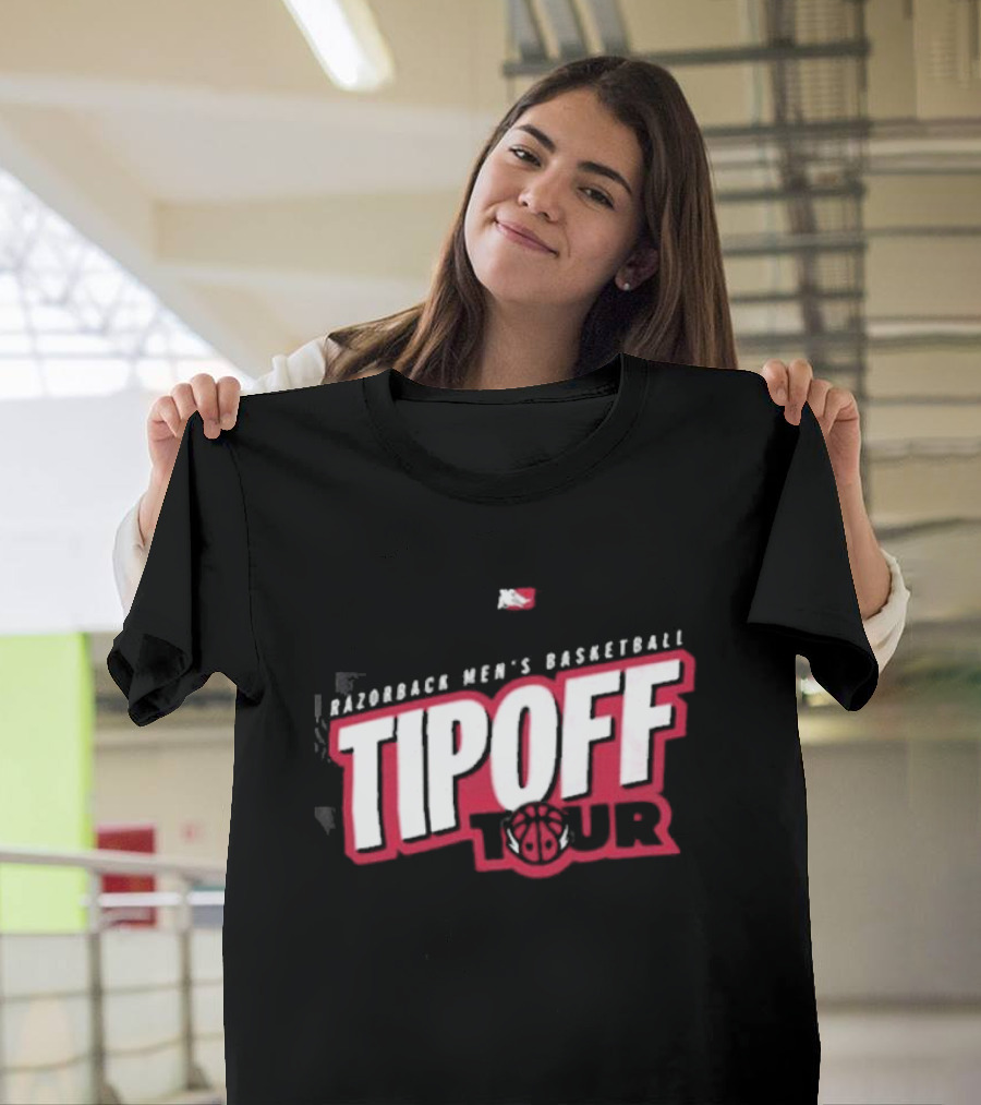 Razorback Men's Basketball Tipoff Tour T-Shirt