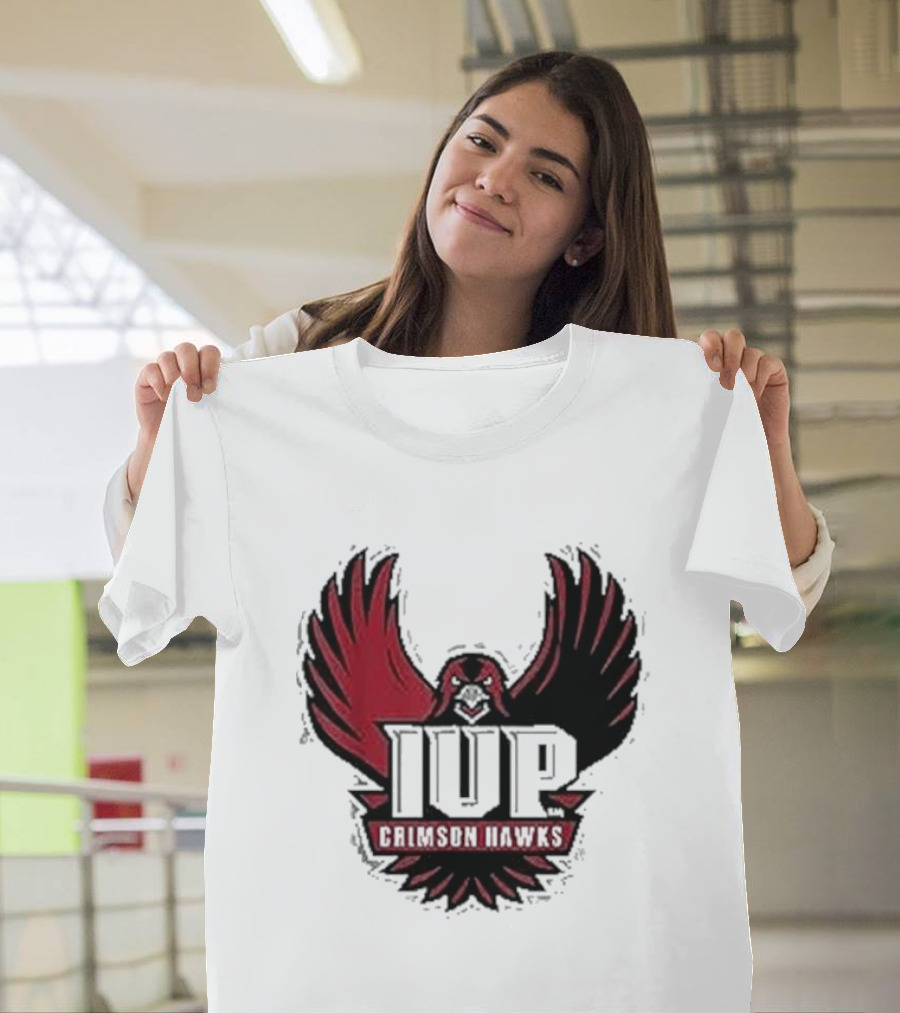 IUP Crimson Hawks Indiana University Pennsylvania NCAA IUPHC002 T-Shirt