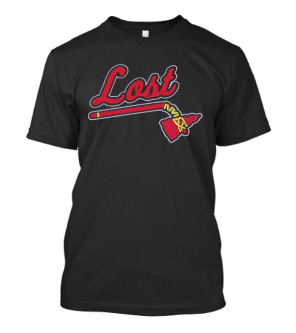 Lost Atlanta Braves Tomahawk T-Shirt