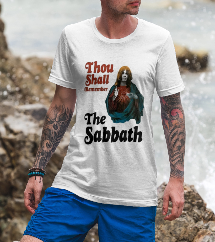 Thou Shall Remember The Sabbath Black Sabbath T-Shirt