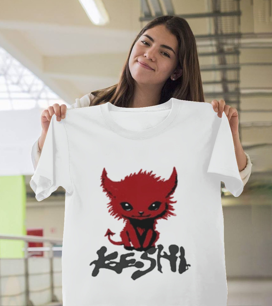 Keshi Red Devil Monster Character T-Shirt