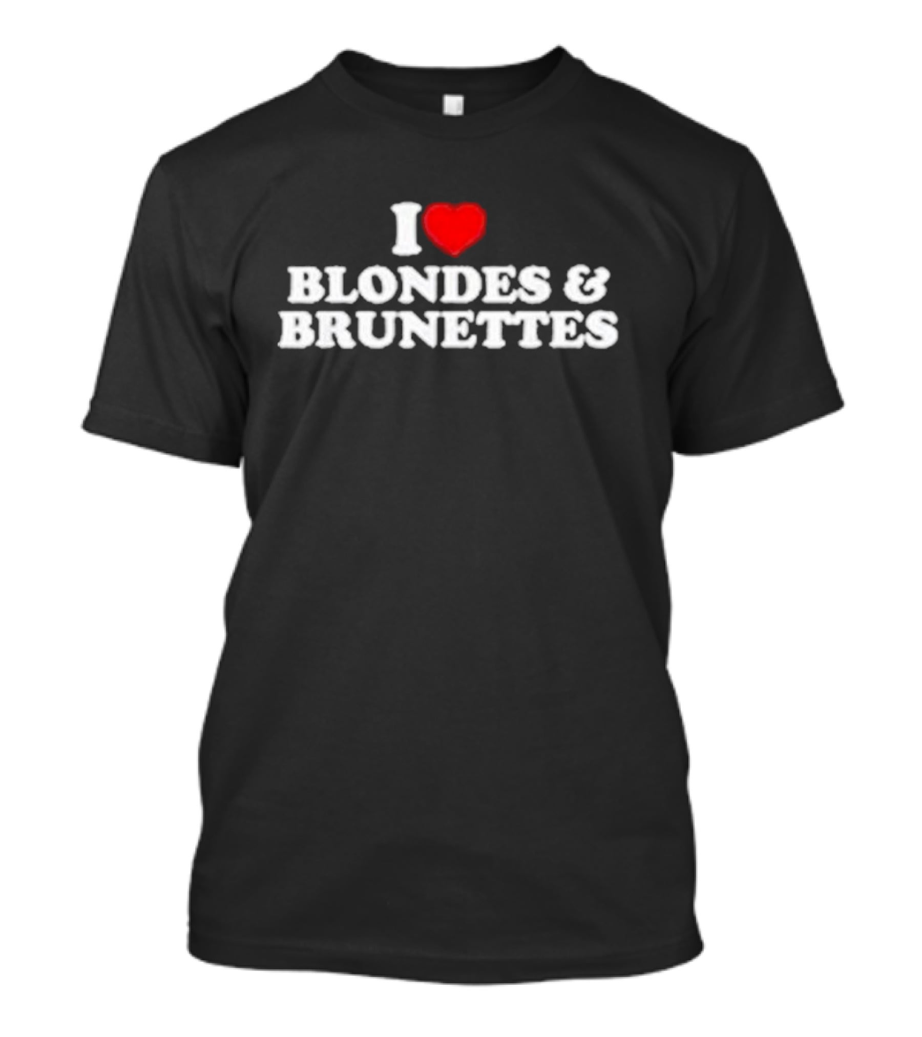 I Heart Blondes And Brunettes T-Shirt