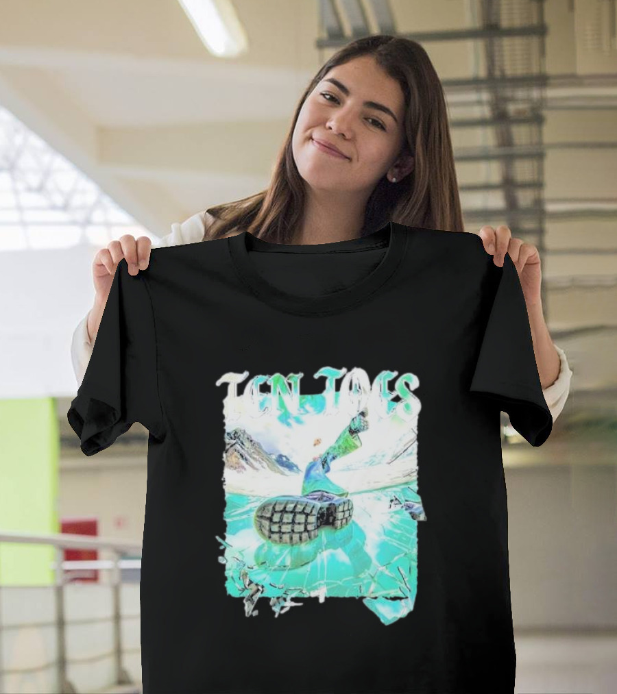 TEN TOES Chris Brown Snowboard Adventure T-Shirt