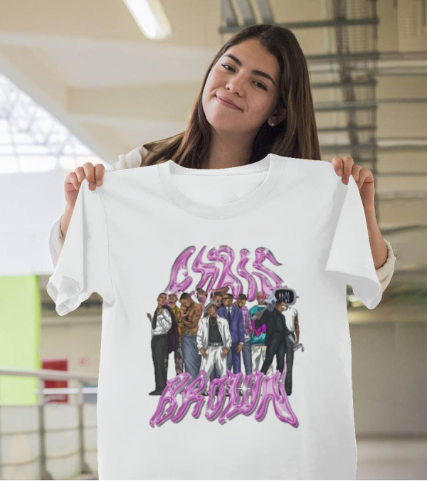20 Years Of Chris Brown Celebrating Music Journey Icons T-Shirt