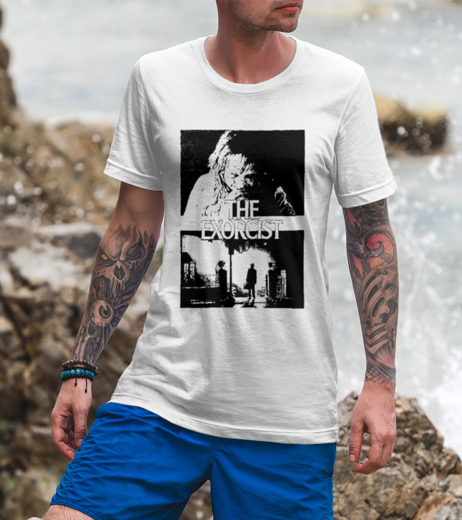 The San Antonio Sharpist The Exorcist Vintage Horror Movie T-Shirt