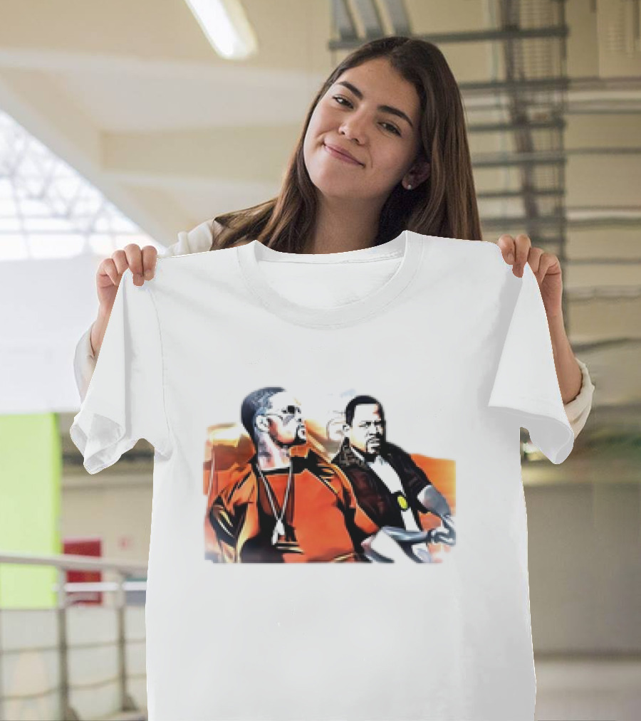 Bad Boys Will Smith Martin Lawrence Iconic Film Duo T-Shirt