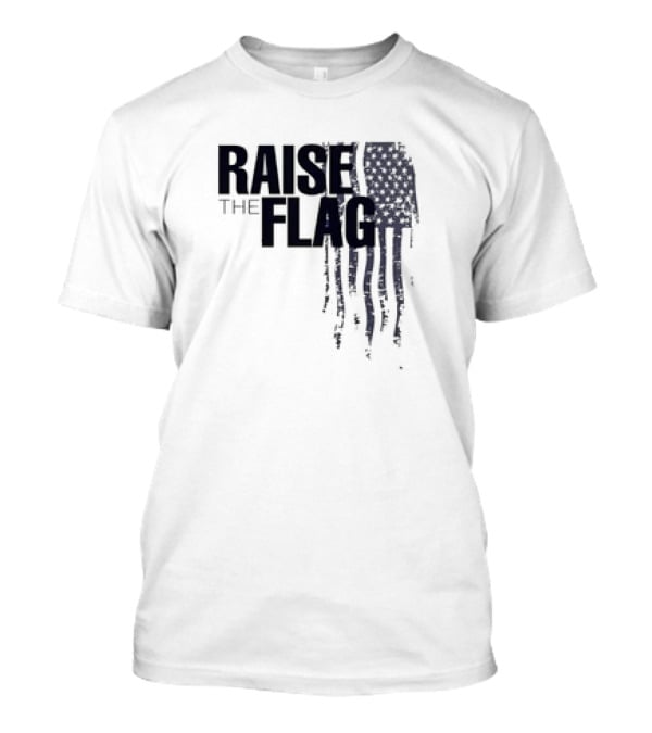 Raise The Flag Supersoft American Flag T-Shirt